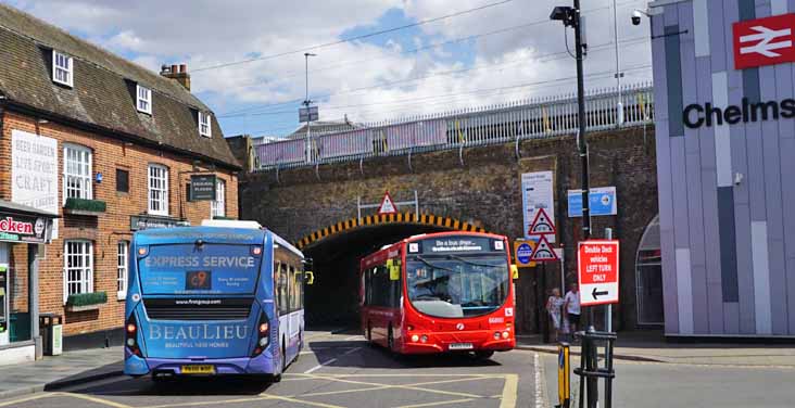 First Essex Volvo B7RLE Wright 66860 & ADL Enviro200 44660